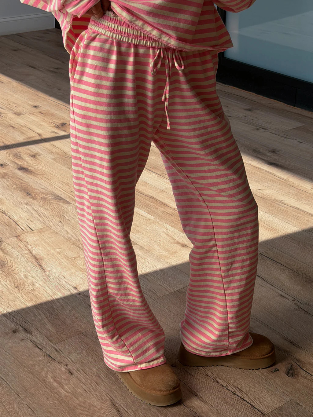 Leisure Lounge Wide Leg Pants | Bubblegum | Shop Talulah