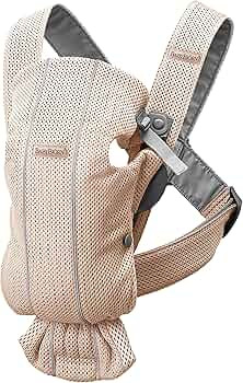BABYBJÖRN Baby Carrier Mini, 3D Mesh, Pearly Pink | Amazon (US)