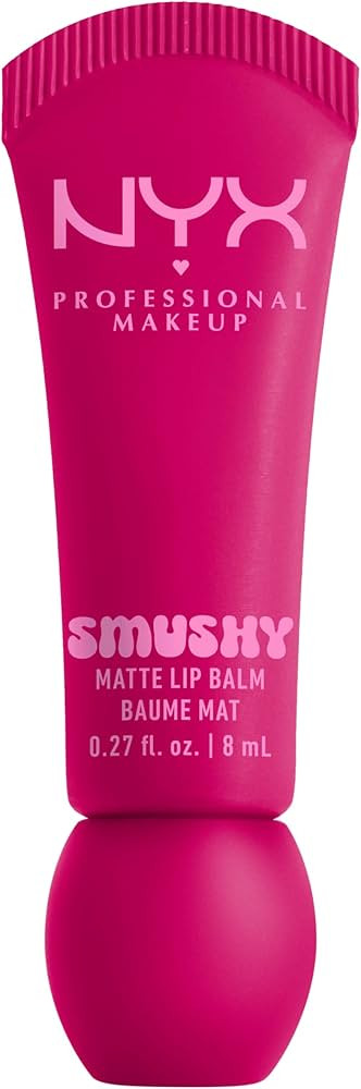 NYX PROFESSIONAL MAKEUP Smushy Matte Lip Balm, Tinted Lip Moisturizer with Soft, Matte Finish - S... | Amazon (US)