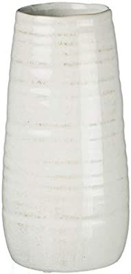 Sullivans Ceramic Flower Vase, Distressed White, 11.5 x 5 inches (CM2496) | Amazon (US)