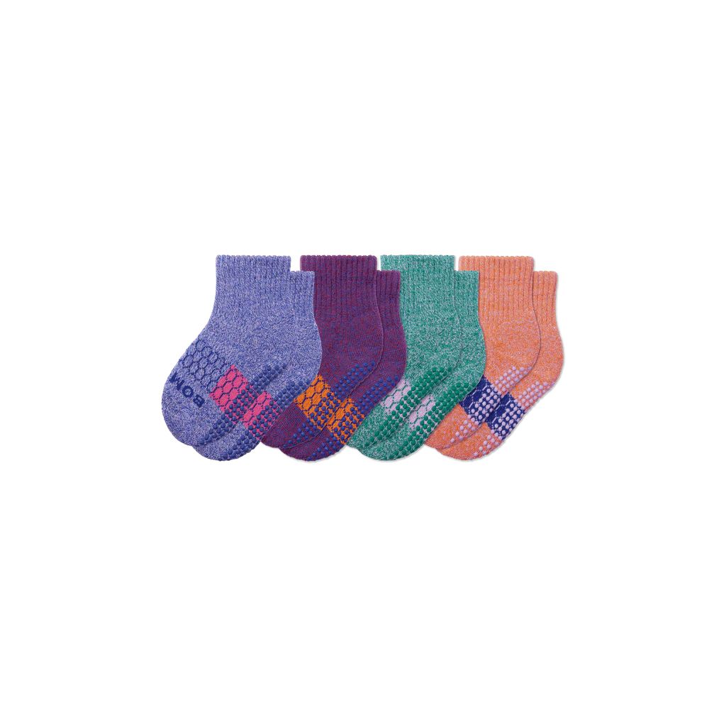Toddler Gripper Calf Socks 4-Pack | Bombas Socks