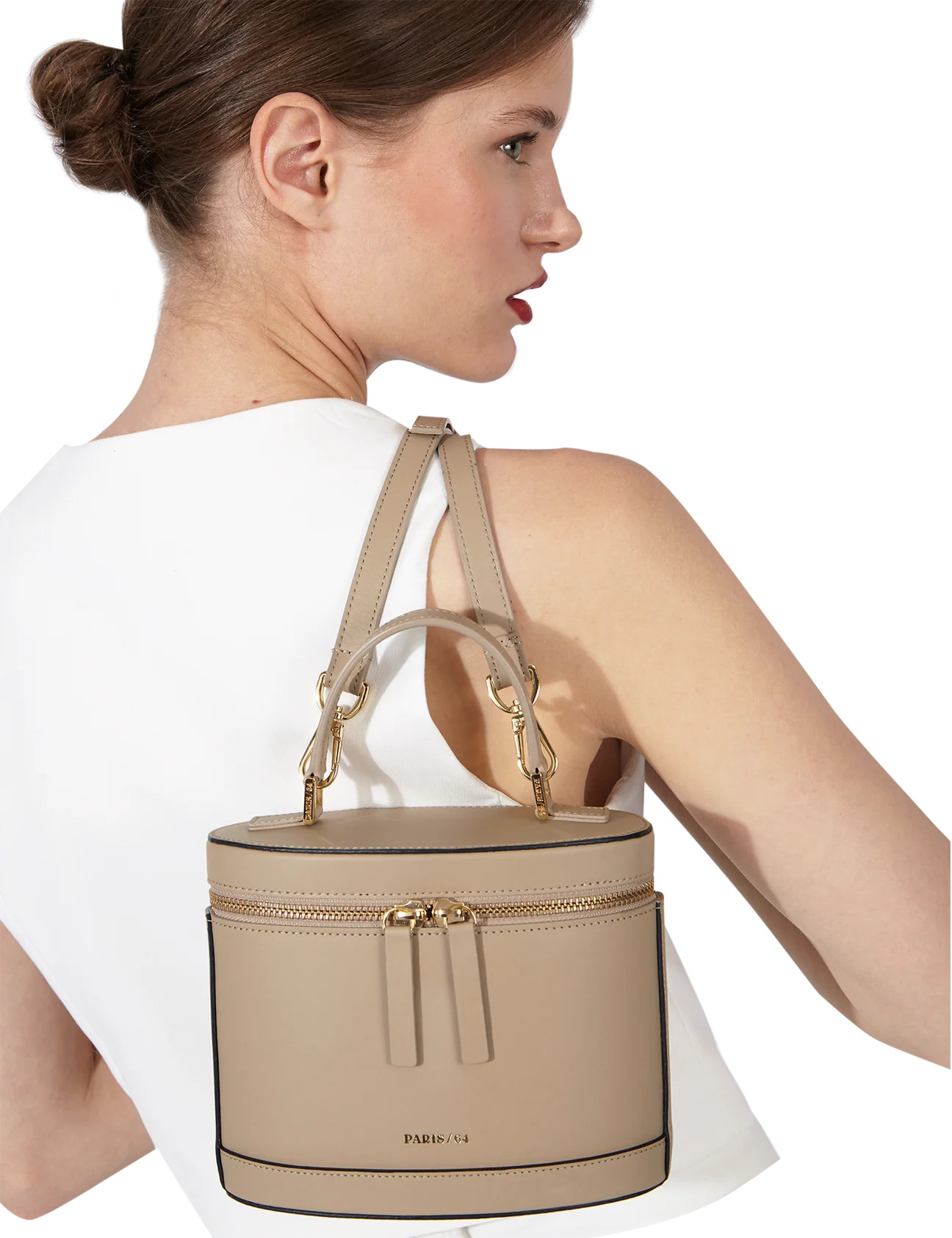 Bolso Prismatic Taupe by PARIS/64 | PARIS/64
