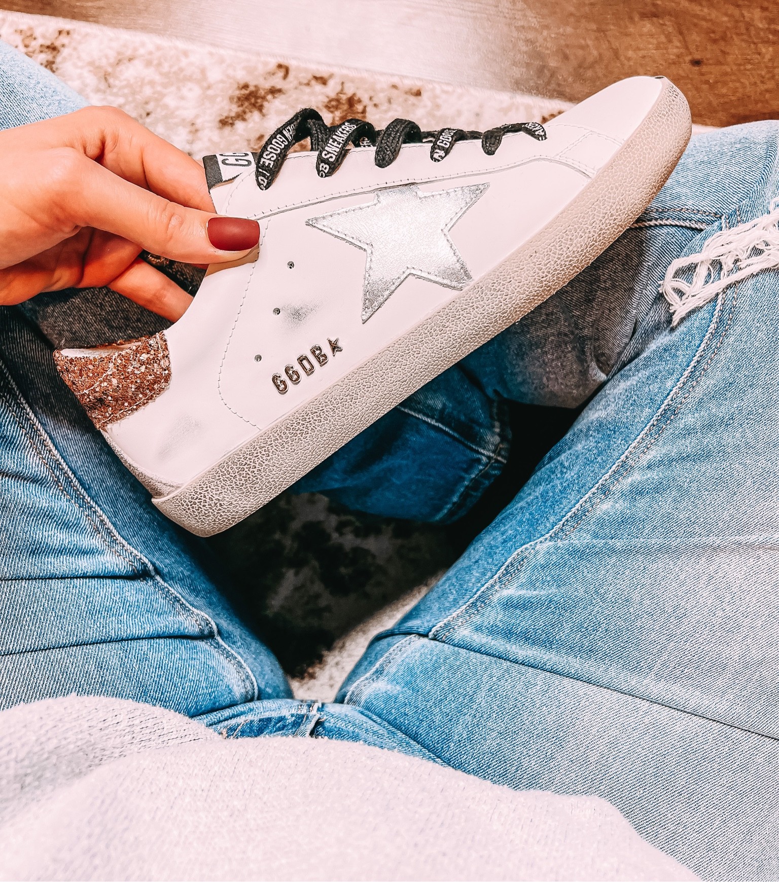 Dhgate Golden Goose Sneakers 10/10 so dang good! 

#LTKfindsunder100 #LTKsalealert #LTKshoecrush
