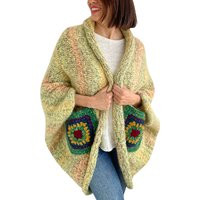 Wool Cardigan, West, Chunky Hand Knit | Etsy (US)