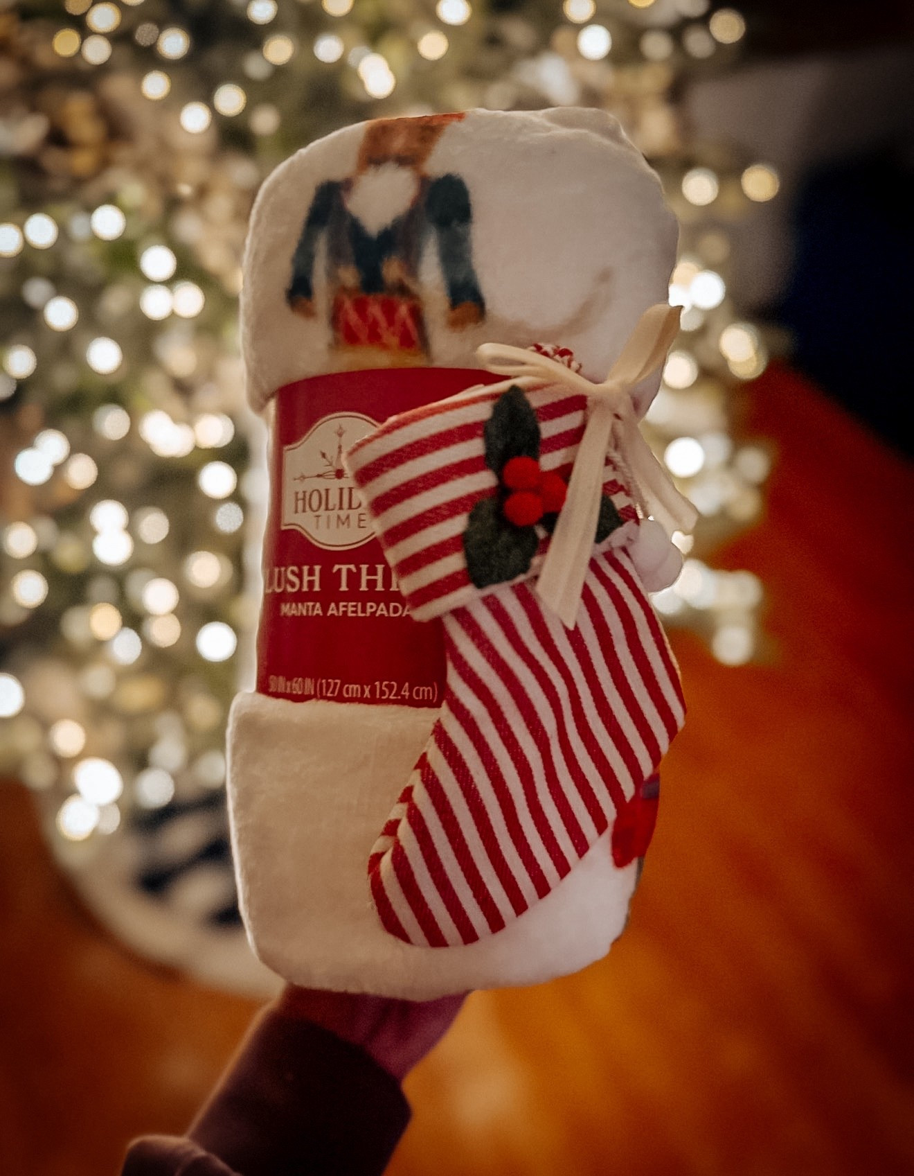 $6 plush throws + $2 stocking = easy gift idea. Could also add a gift card in the stocking  

#LTKGiftGuide #LTKSeasonal #LTKHoliday