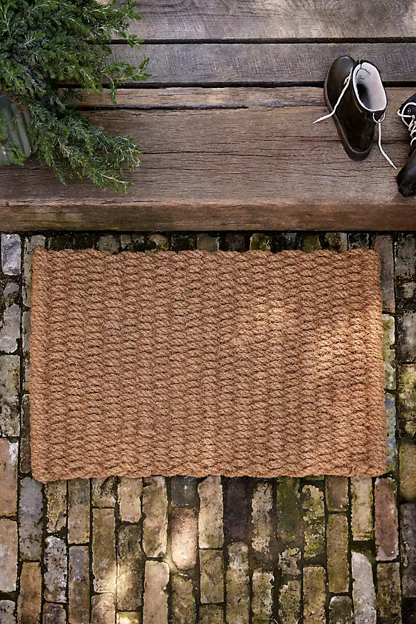 Jumbo Knot Coir Doormat | Anthropologie (US)