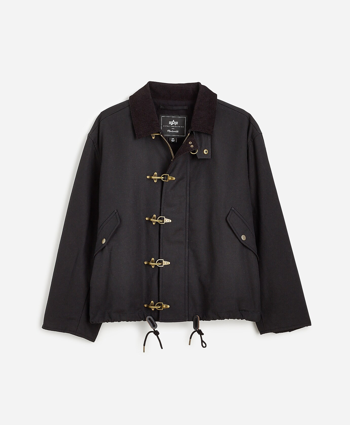 Madewell x Alpha Industries Waxed Cotton Car Coat | Madewell | Madewell