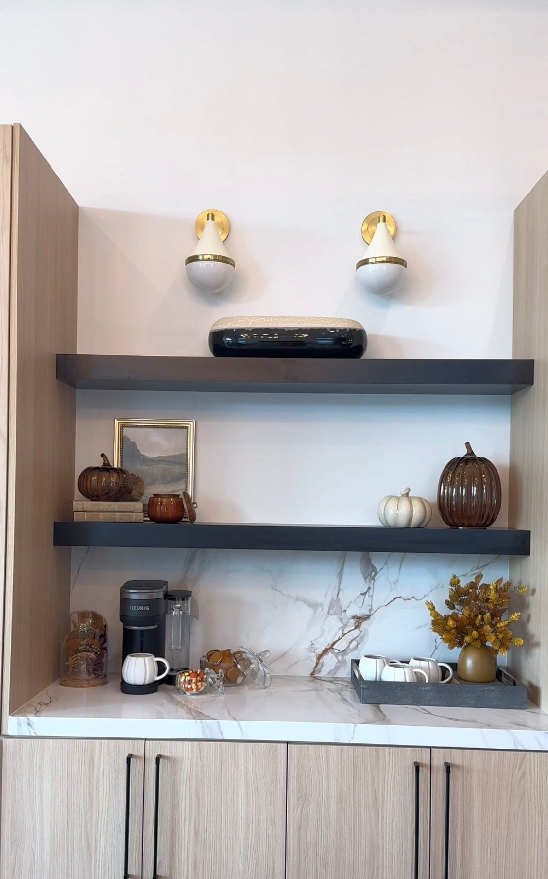 #ad ☕️🍂 My coffee corner just got cozier! The new @Keurig K-Crema takes my fall mornings to the next level with rich, creamy brews + espresso-style shots. @Target #TargetPartner #Target #liketkit