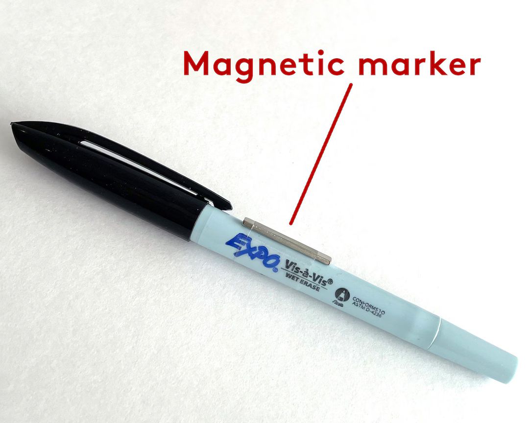 Wet-erase marker - magnetic | Etsy (US)