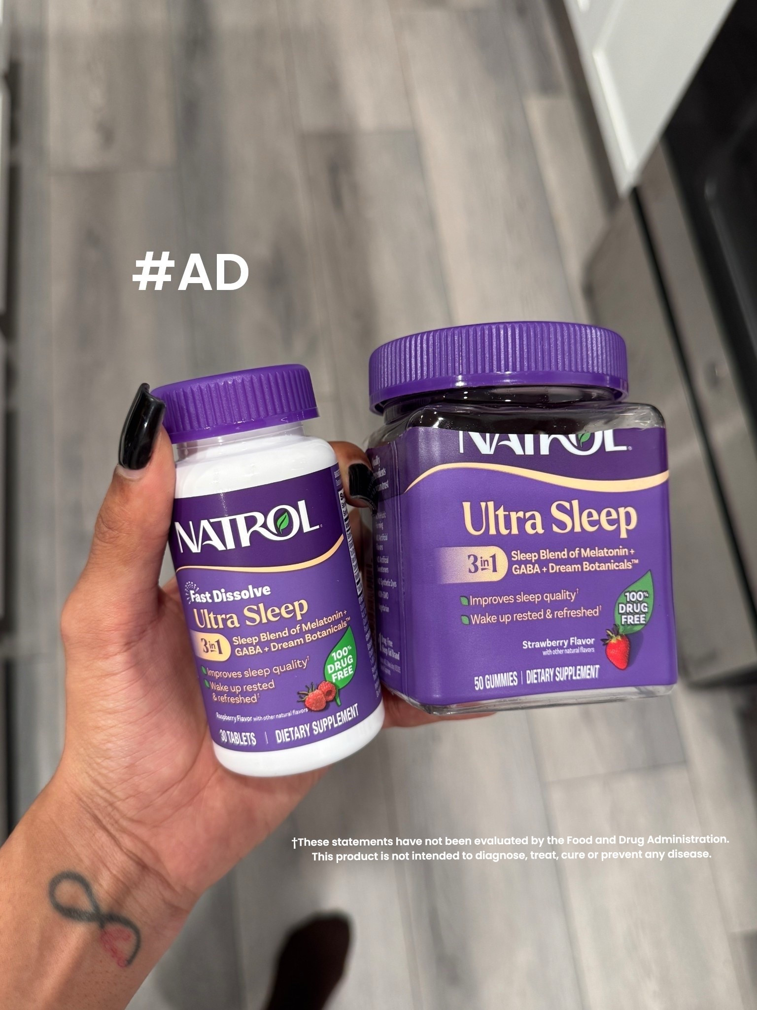 #ad | okay so the new @Natrolofficial Ultra Sleep line just dropped at target and i am not the same. the gummies are a 3-in-1 sleep blend with melatonin, GABA, and dream botanicals to support all 4 stages of the sleep cycle.† they also have a fast dissolve version if you prefer that.
i popped one thinking i was about to have a whole gaming night... spoiler: i did not. new at @target. linked below!
†These statements have not been evaluated by the Food and Drug Administration. This product is not intended to diagnose, treat, cure or prevent any disease.
#ad #TargetPartner #Natrol #UltraSleep #UltraEnergy #Target