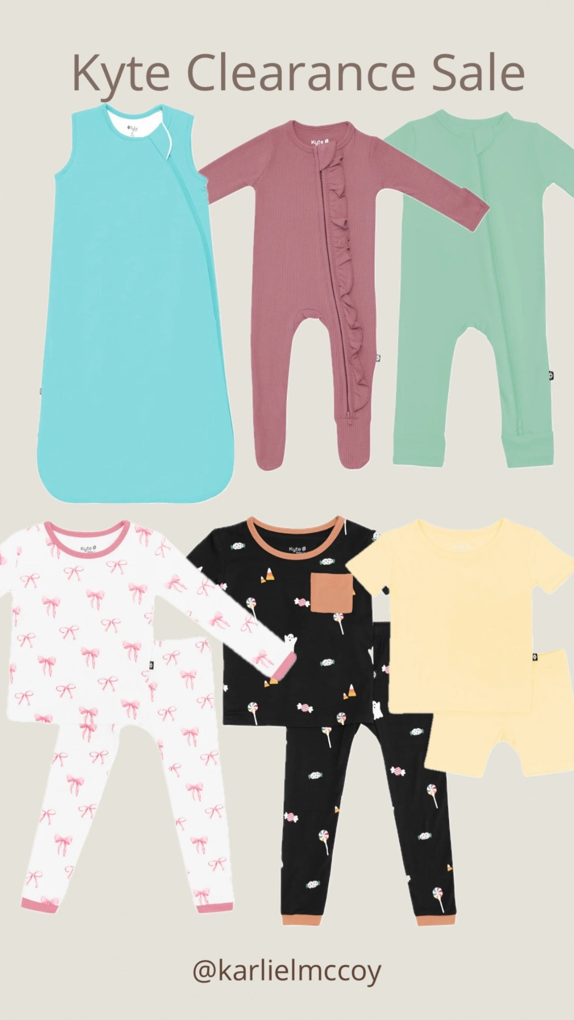 Kyte Clearence sale ends today and this is your chance to save major or one of our families favorite bamboo pj’s brands. These are the only sleep sacks we use for Miss Goldie. They wash up so nice and are so soft. Shop today and get an extra 15% off in your cart. 

#LTKSaleAlert #LTKKids #LTKBaby