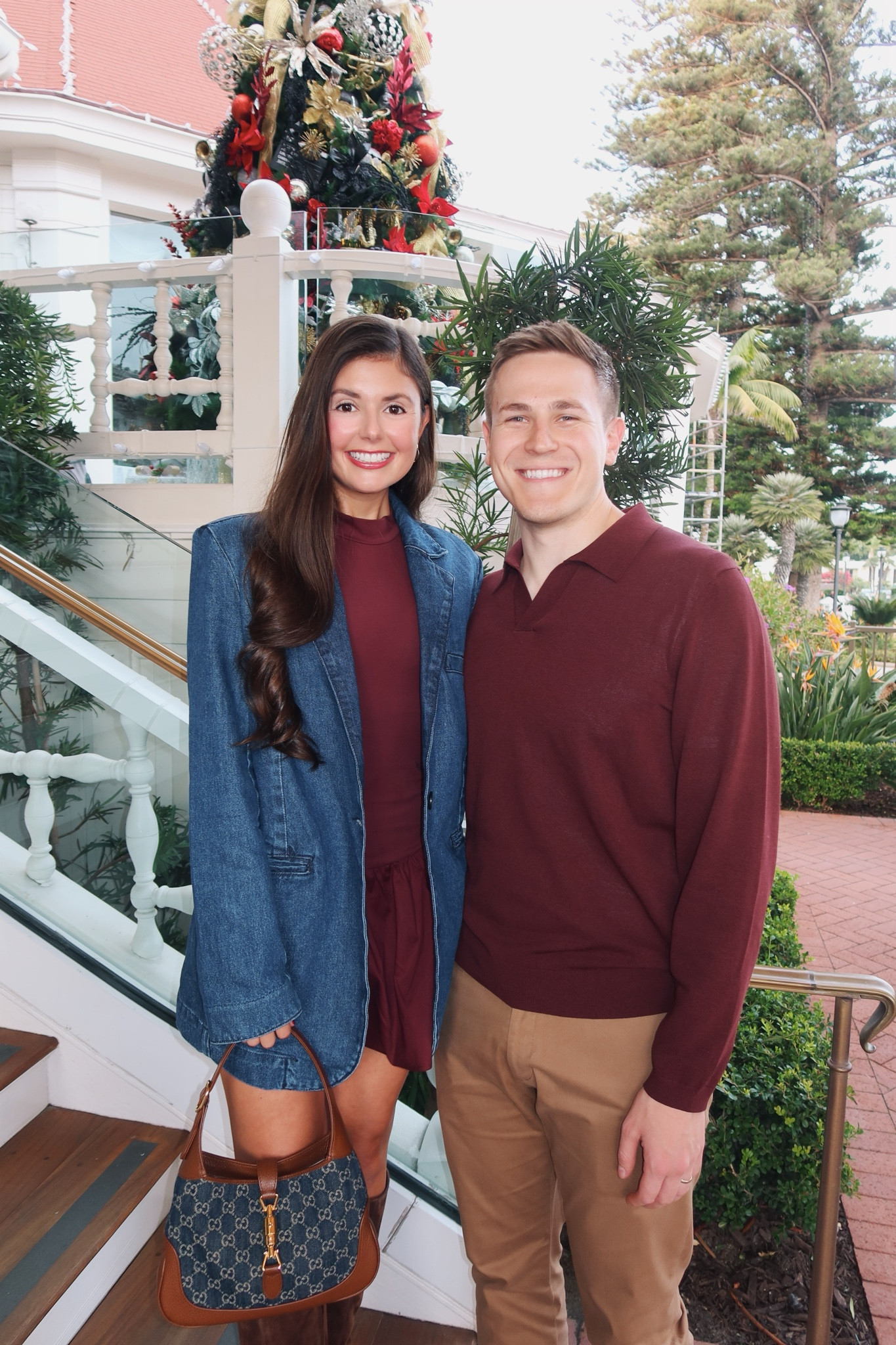 unplanned matching burgundy 😮

#LTKHoliday #LTKSeasonal #LTKParties