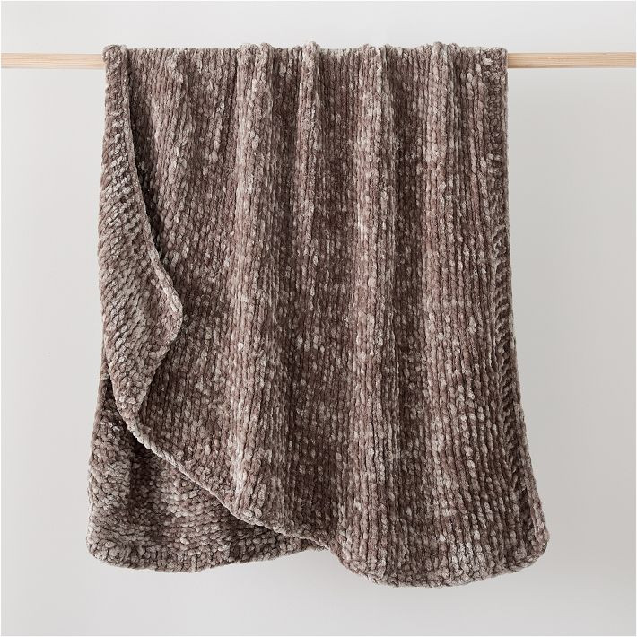 Chunky Luxury Chenille Throw | West Elm (US)