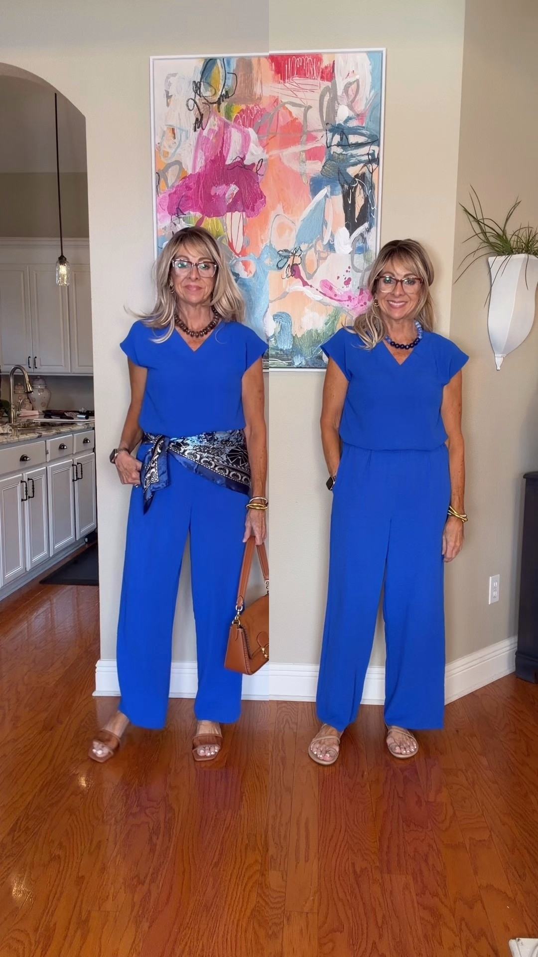 Shop your closet before you buy another thing. This lightweight set transitions easily to fall with a few changes.

#LTKootd #LTKOver40 #LTKSaleAlert