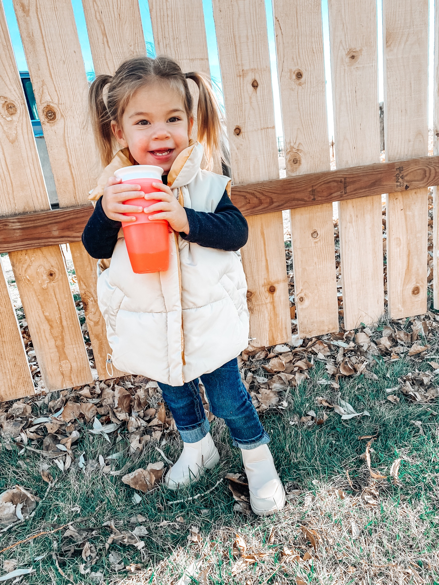 Toddler girl clothes
Toddler girl outfit 
Outfit for toddler girls
Fall outfit for toddler girls 
Toddler puffer vest 
Toddler girl shoes
Shoes for toddler girls 

#LTKSeasonal #LTKbaby #LTKkids