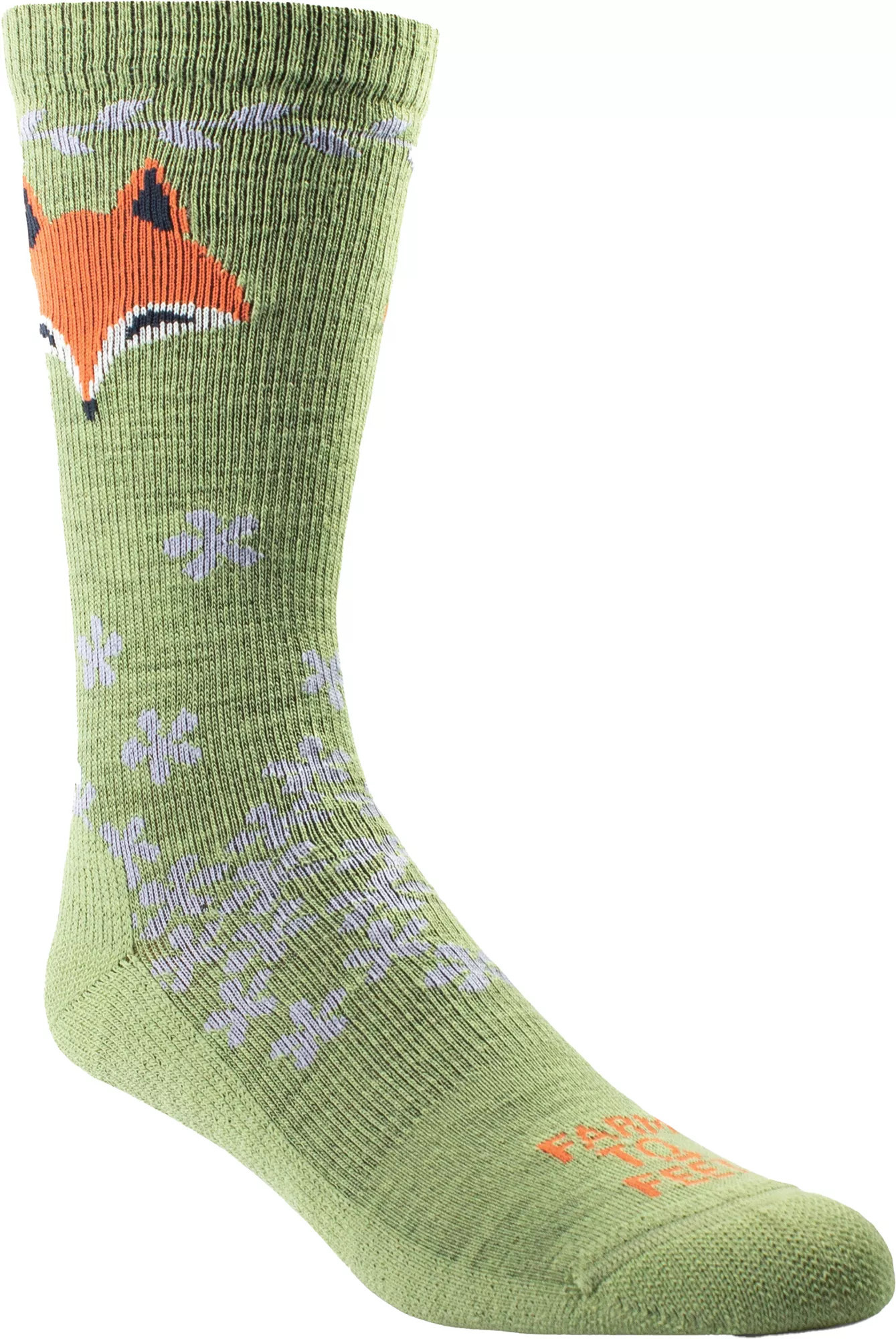 Farm To Feet Emeryville Light Cushion Crew Socks, Men's, Small, Mosstone | DICK'S Sporting Goods