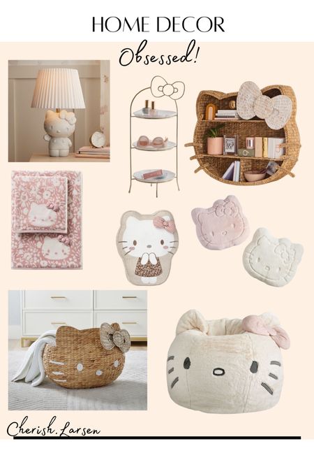 So in love with all of the Hello Kitty home decor items from Pottery Barn Kids/Teen! Linked the lamp, book shelf, bedding, bean bag, and more! 

#LTKhome #LTKkids #LTKbaby