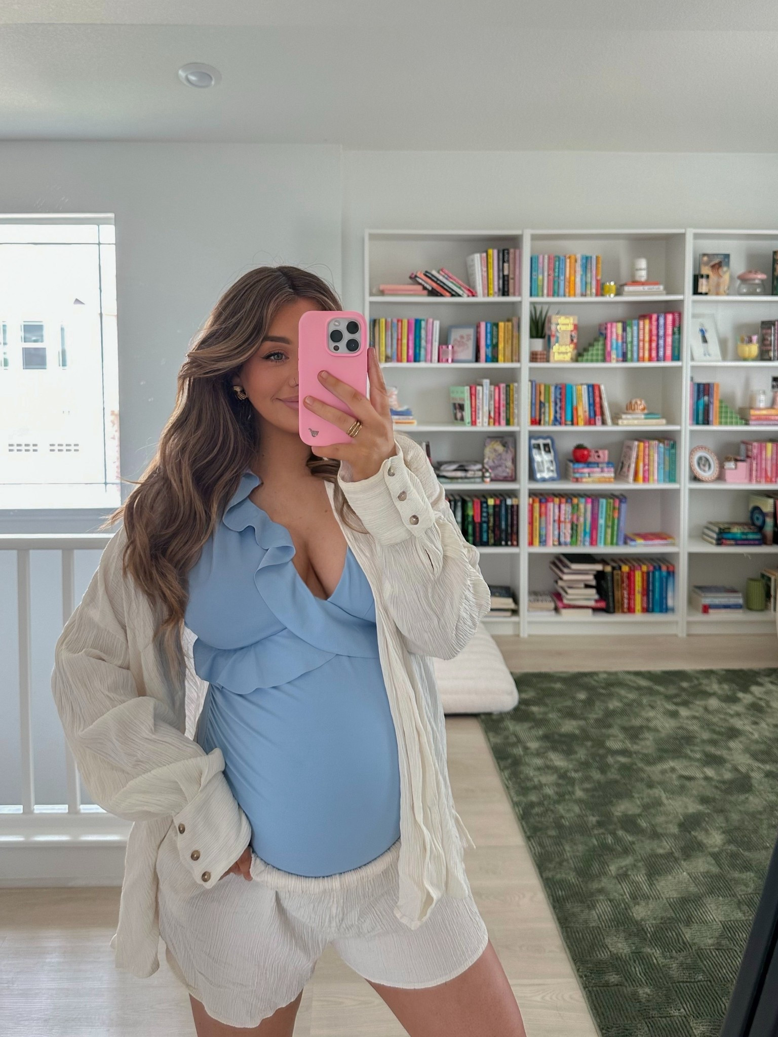 Maternity swimwear 🤍 wearing a size 10