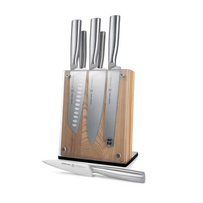 Schmidt Bros Cutlery 7pc Foundry Knife Block Set | Target