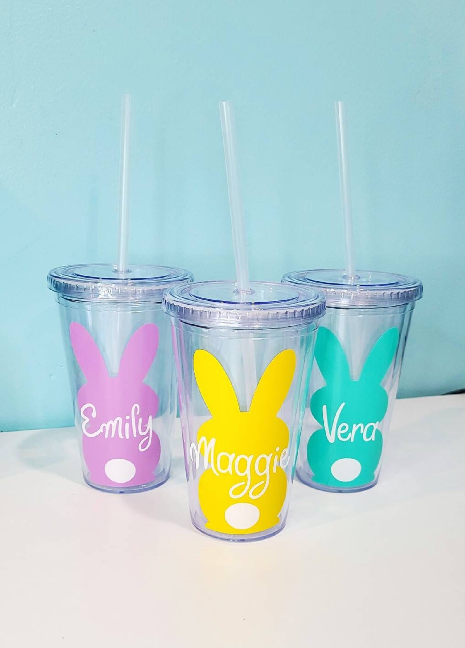 Personalized Easter Bunny Tail Tumbler  Easter Bunny Tumblers | Etsy | Etsy (US)