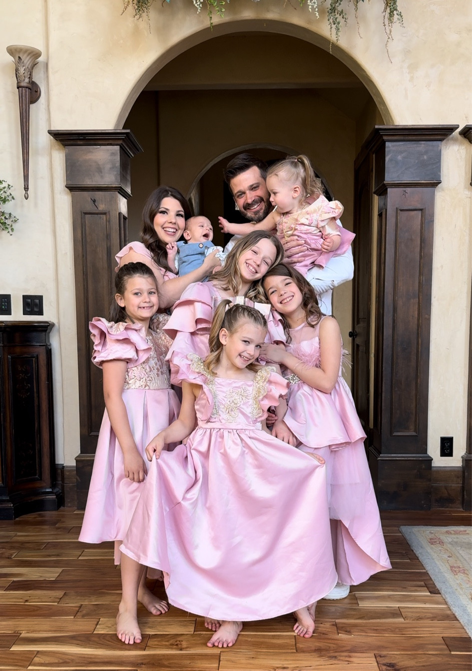 I’m still dreaming about how perfectly these dresses looked together! I’m a huge fan of coordinating, but not exact matches. These dresses all had the same look, style, and fabric! While still capturing each individual personality.

#LTKbaby #LTKkids #LTKfamily