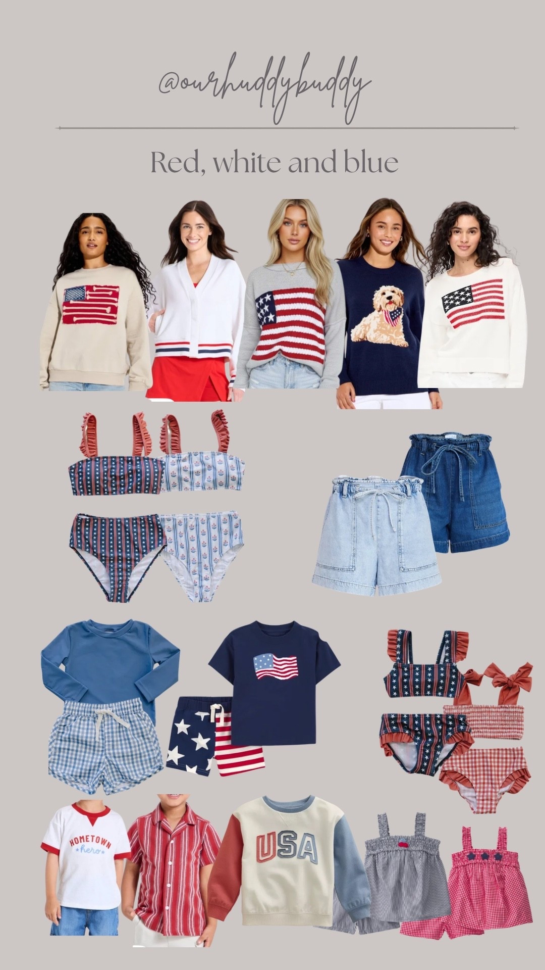 Perfect outfits for Memorial weekend or Fourth of July!!

#ootd #fourthofjuly #memorialday #redwhiteblue

#LTKootd #LTKKids #LTKgrwm