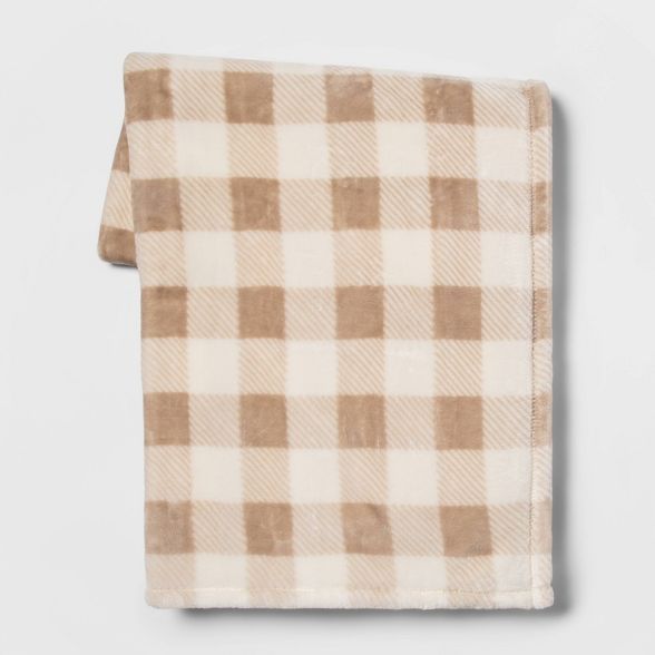 Checkered Throw Blanket | Target