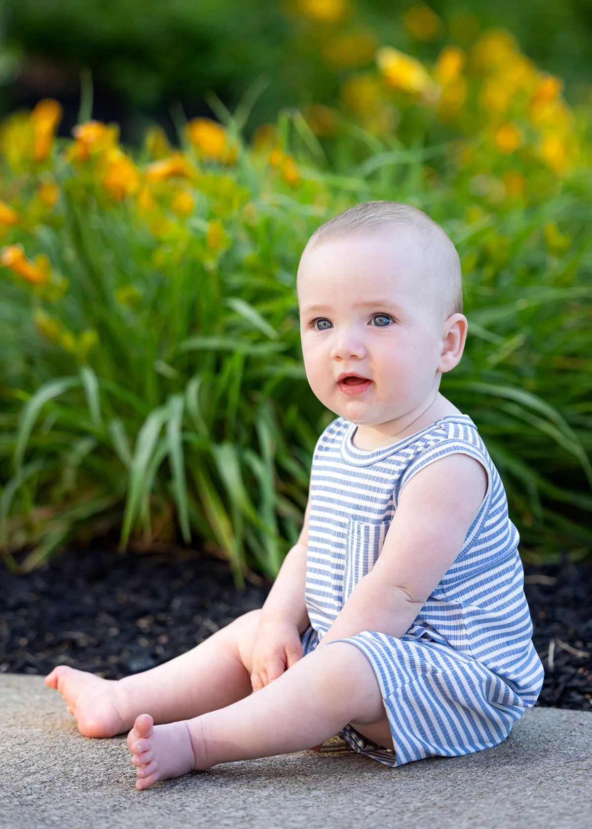Eli Sleeveless Romper | Mabel and Honey