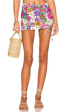 superdown Belinda Swim Skirt in Floral Multi from Revolve.com | Revolve Clothing (Global)