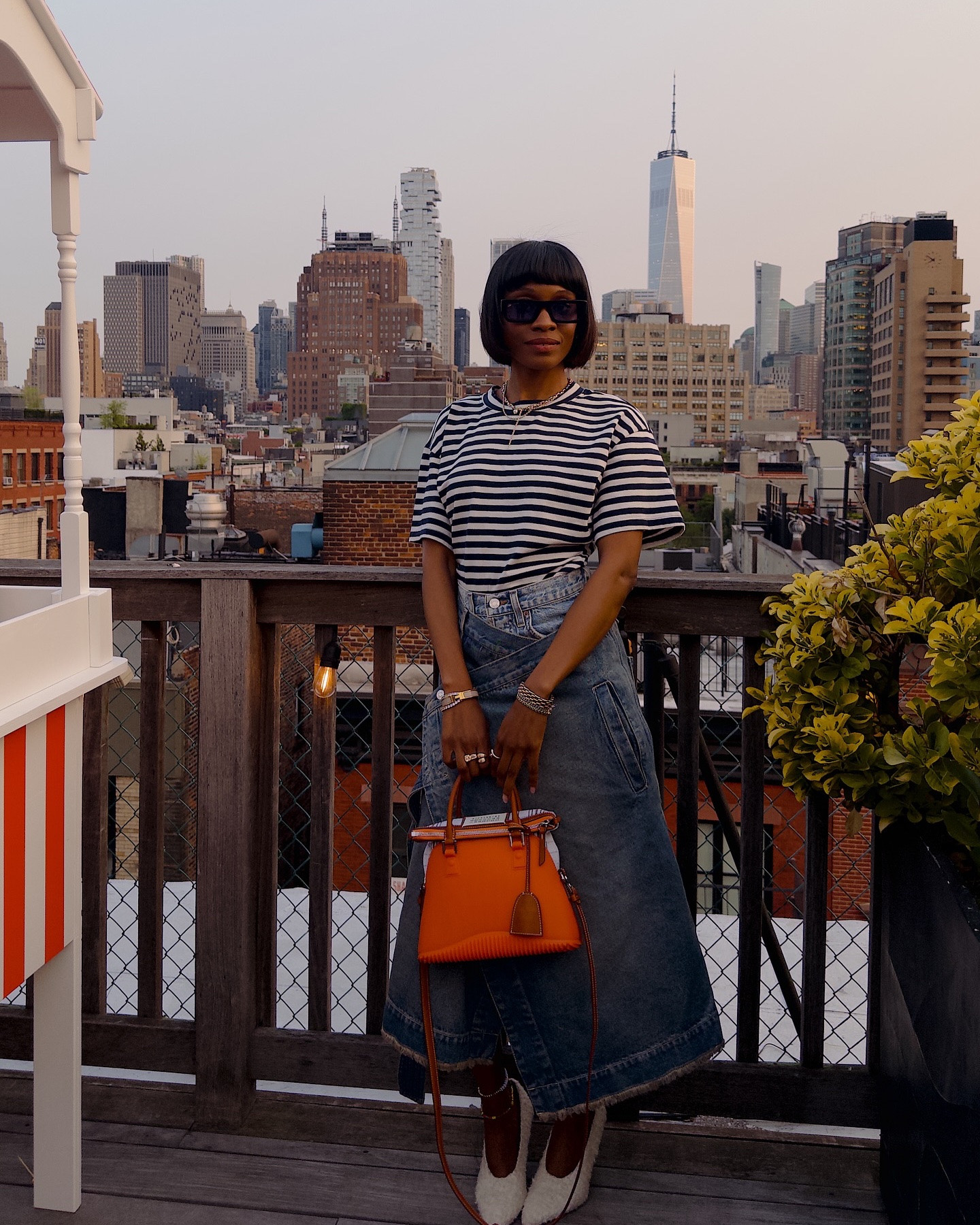 🍊last summer I spent an evening with @fugazzifragrances to celebrate the launch of their Orange Crush Extrait — an elevated version of their Orange Crush Eau de Parfum. 

I’m wearing an EB Denim Eero tee. The other colors are linked below. The striped version I’m wearing is sold out. 

#summerfragrances #fugazzifragrances #ootd #nyc

#LTKootd #LTKBeauty