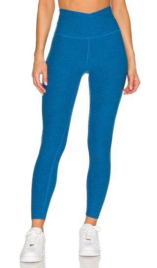 At Your Leisure Midi Legging in Gulf Stream Oceana | Revolve Clothing (Global)