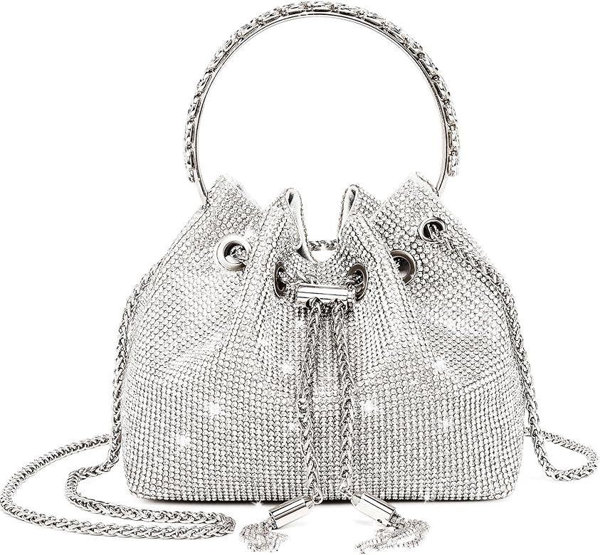 Rhinestone Purse for Women Bling Glitter Handbags Shoulder Bags Evening Luxury Bags for Party Pro... | Amazon (CA)