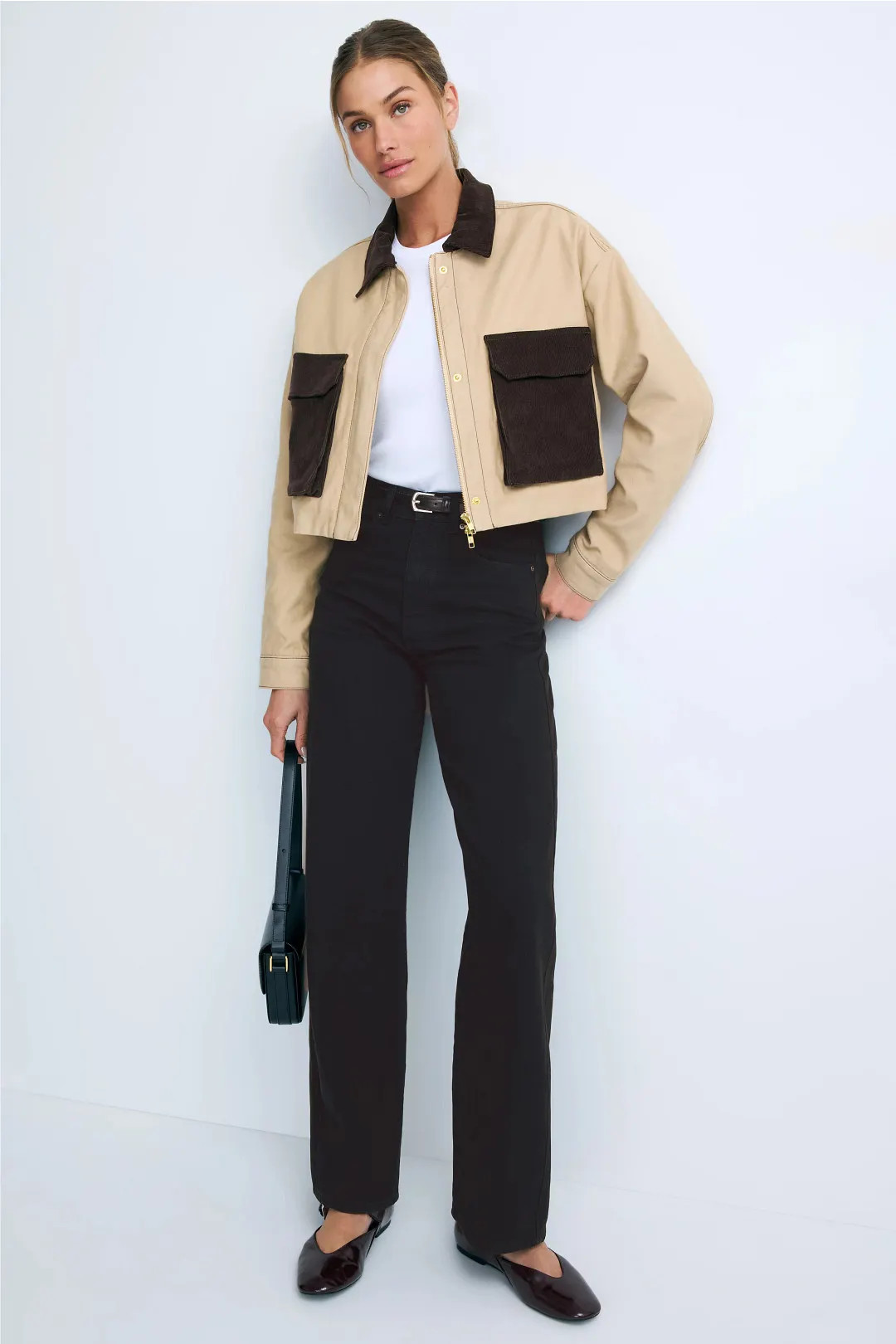 DL1961 Black Taylor Relaxed Barrel Jeans | Rent the Runway