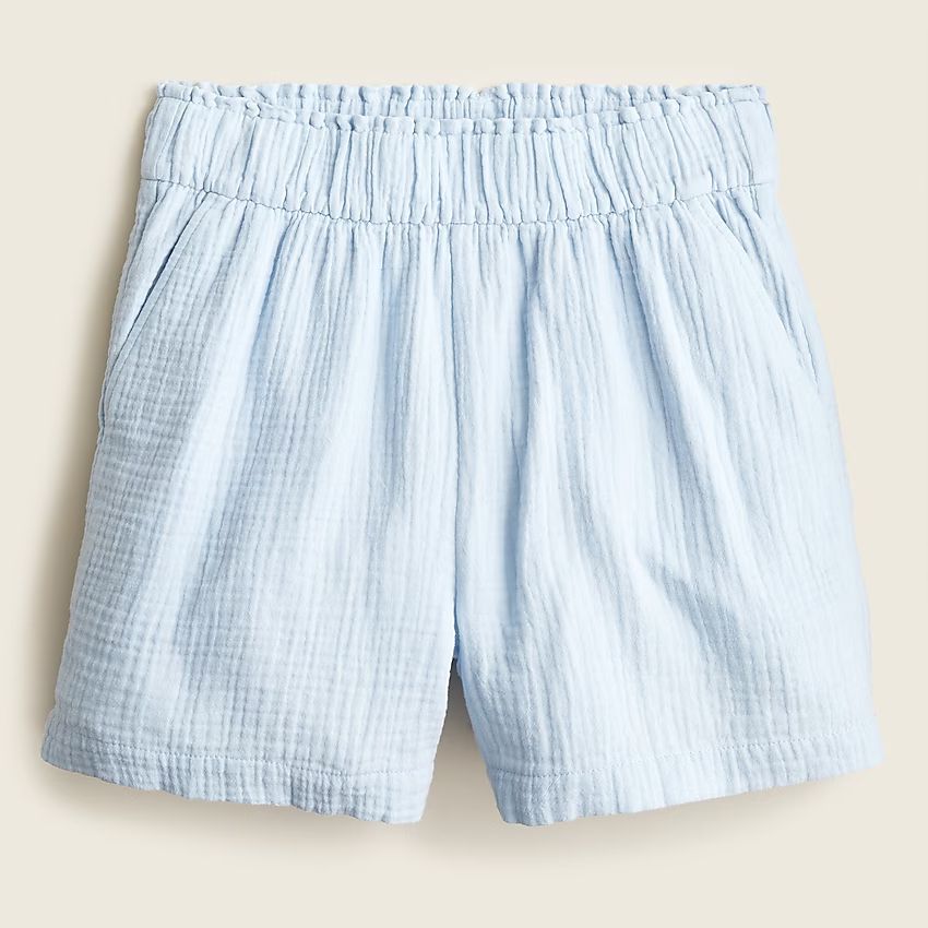 Pull-on soft gauze short | J.Crew US