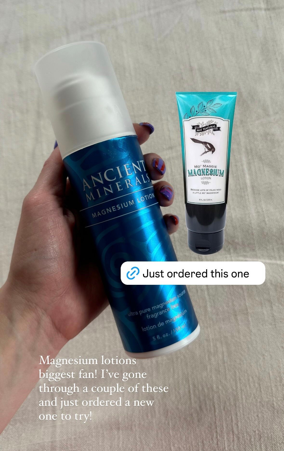 Magnesium lotion, healthy lotion, hydration, health, wellnesss