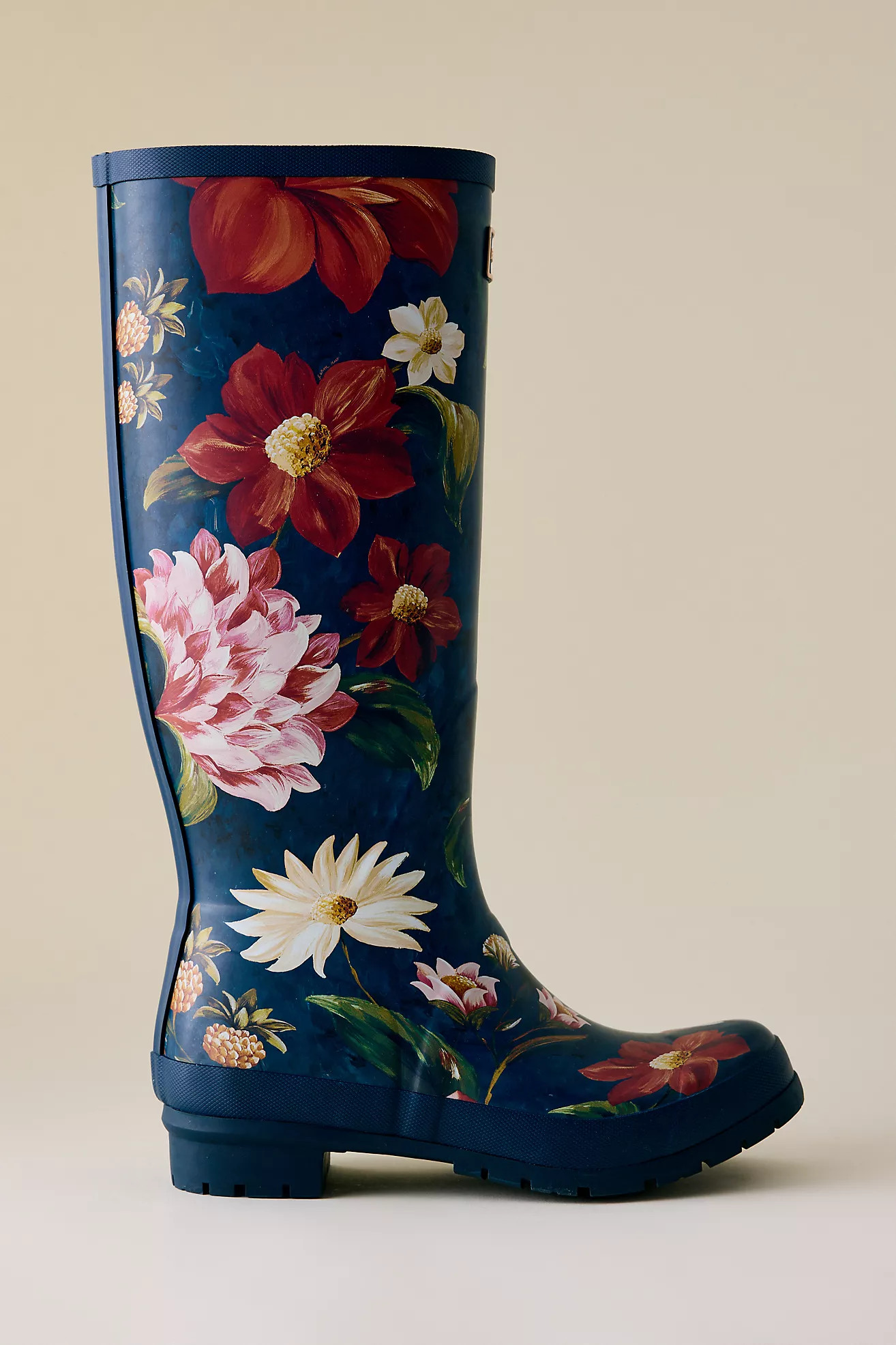 Barbour x Farm Rio Wild Flower Wellingtons | Anthropologie (UK)