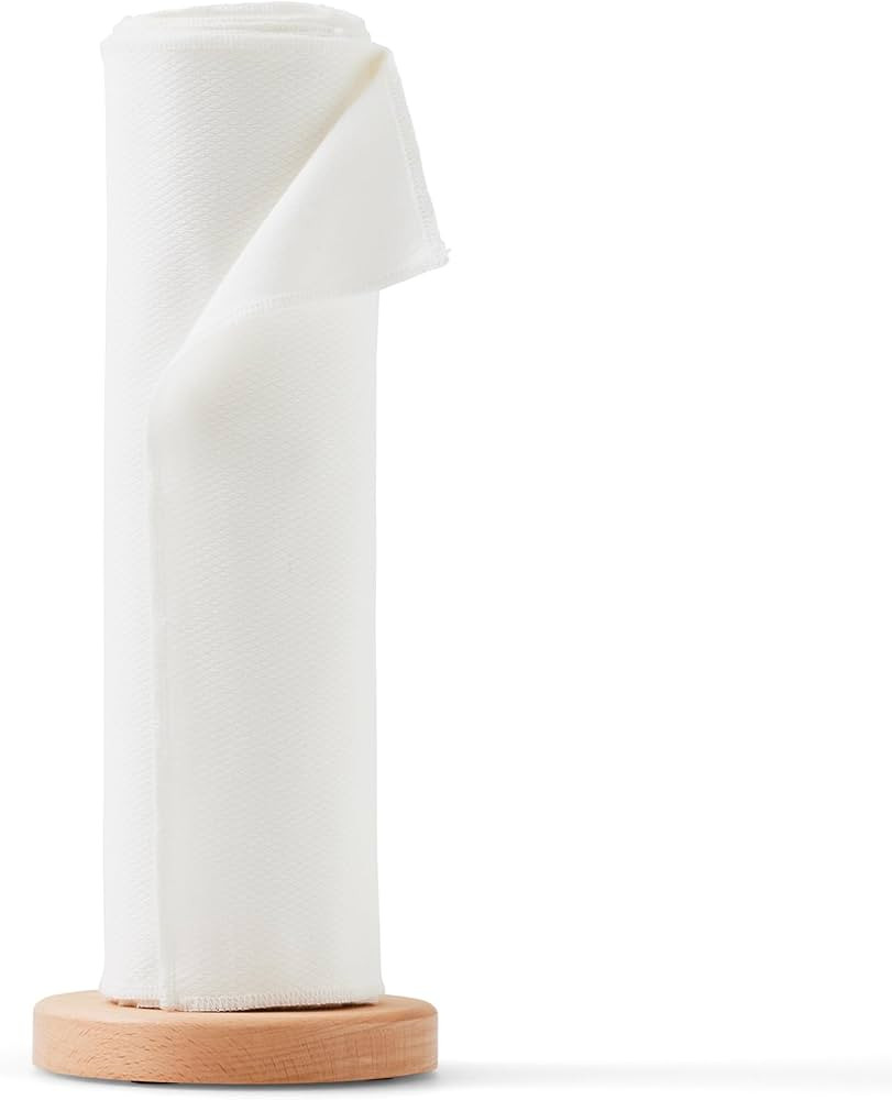 Esembly Reusable Cotton Paperless Towels - Washable Kitchen Towels with Storage Tube | Organic, A... | Amazon (US)