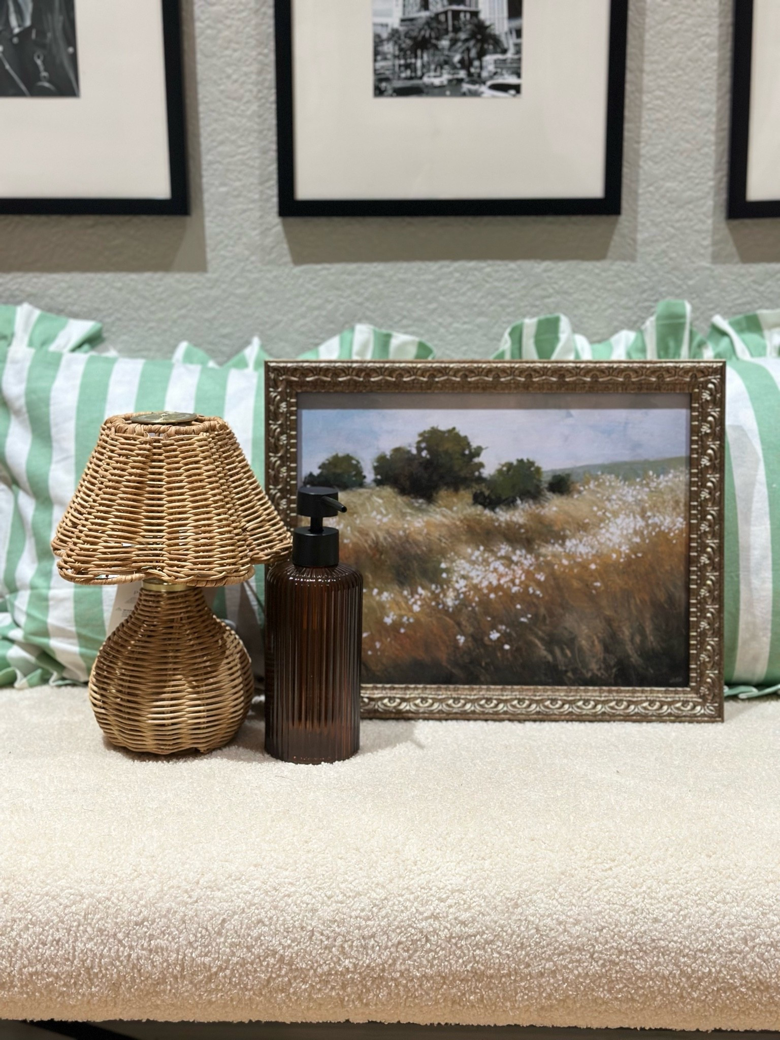 did a little Walmart pick up order today! obsessed with this mini wicker lamp! 😊🖤

#LTKHome #LTKSaleAlert #LTKSeasonal