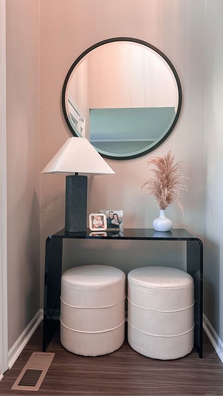 My favorite ottomans & lamp from Target are back in stock! 

UndeniablyElyse.com

Table tamp, Neutral Ottoman, Textured lamp, Pottery Barn, Round Mirror, Entry table, Home Decor, Table Decor, CB2

#LTKunder100 #LTKhome