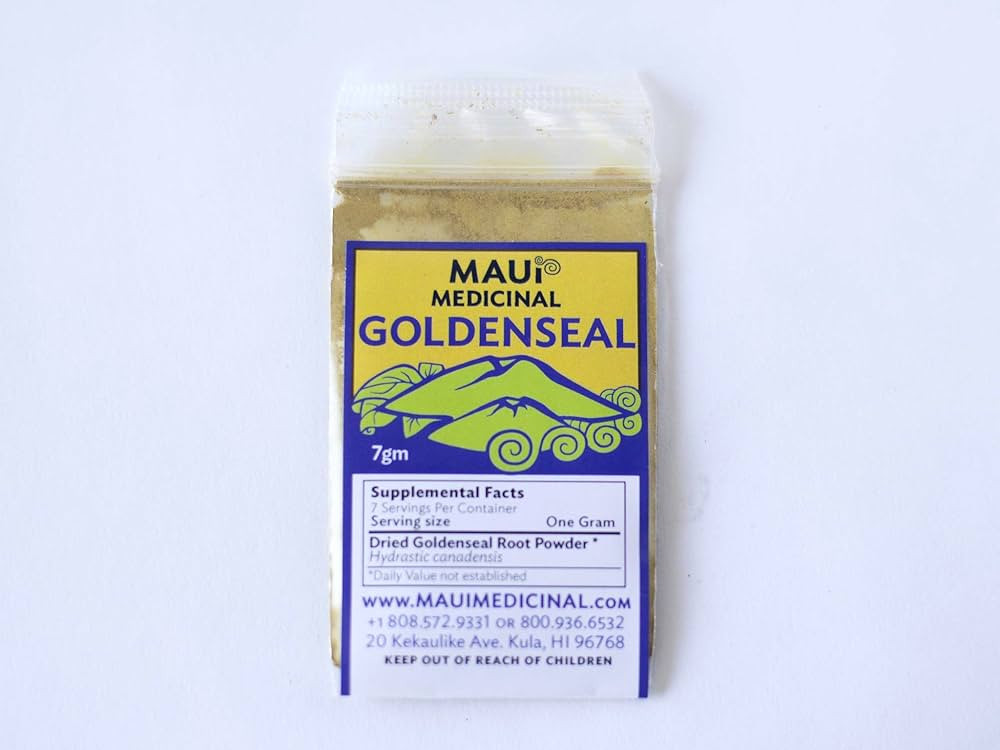 Goldenseal Root Powder 7gm = 1/4 oz. **USA Grown & Packaged** | Amazon (US)