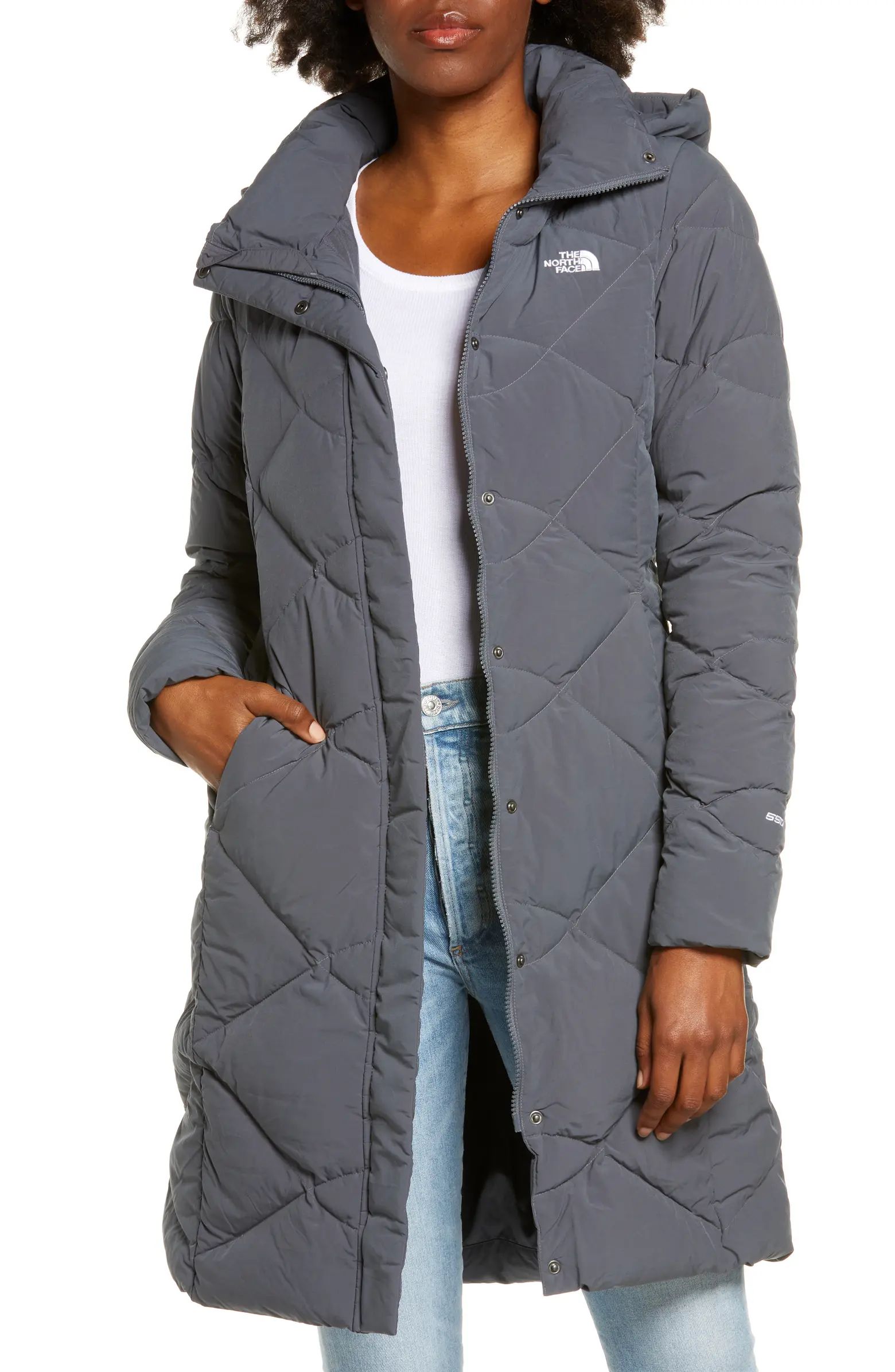 The North Face Miss Metro II Hooded Water Resistant Down Parka | Nordstrom | Nordstrom