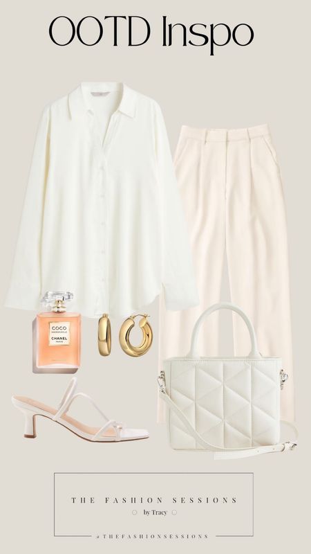 Monochromatic | White Outfit | Workwear |

#LTKunder100 #LTKFind #LTKworkwear