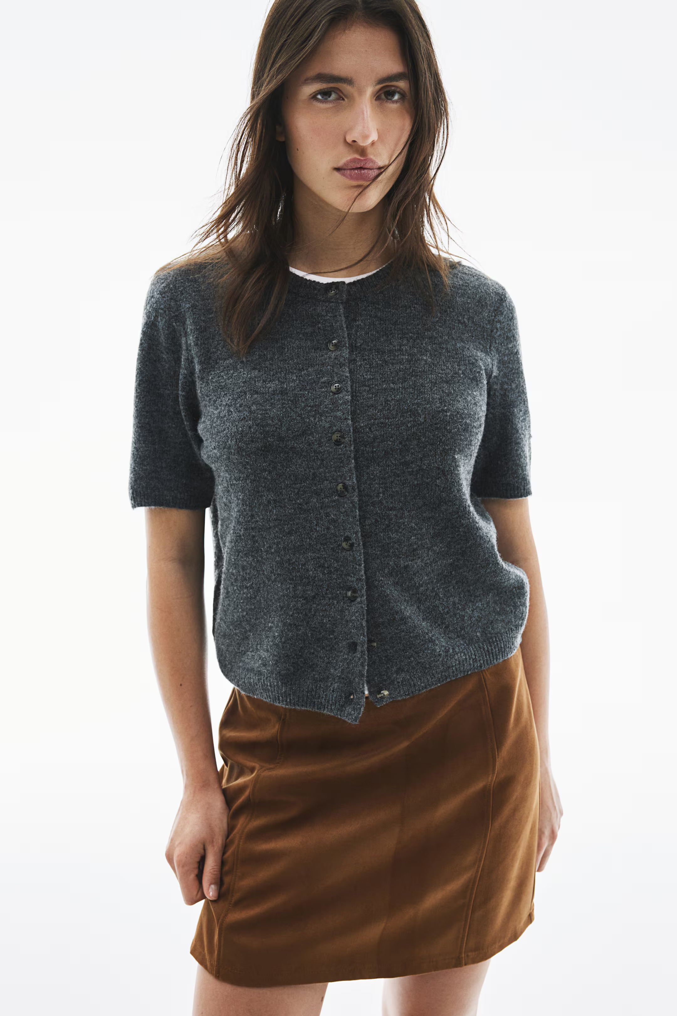 Knitted cardigan | H&M (UK, MY, IN, SG, PH, TW, HK)