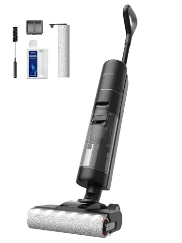 DREAME H13 Pro Wet Dry Vacuum Cleaner, Smart Floor Cleaner Vacuum Mop for Hard Floors, 140°F Brush Wash, Hot Air & Dual Rotation Self-Cleaning, GlideWheel Power System, Great for Sticky Messes | Amazon (US)