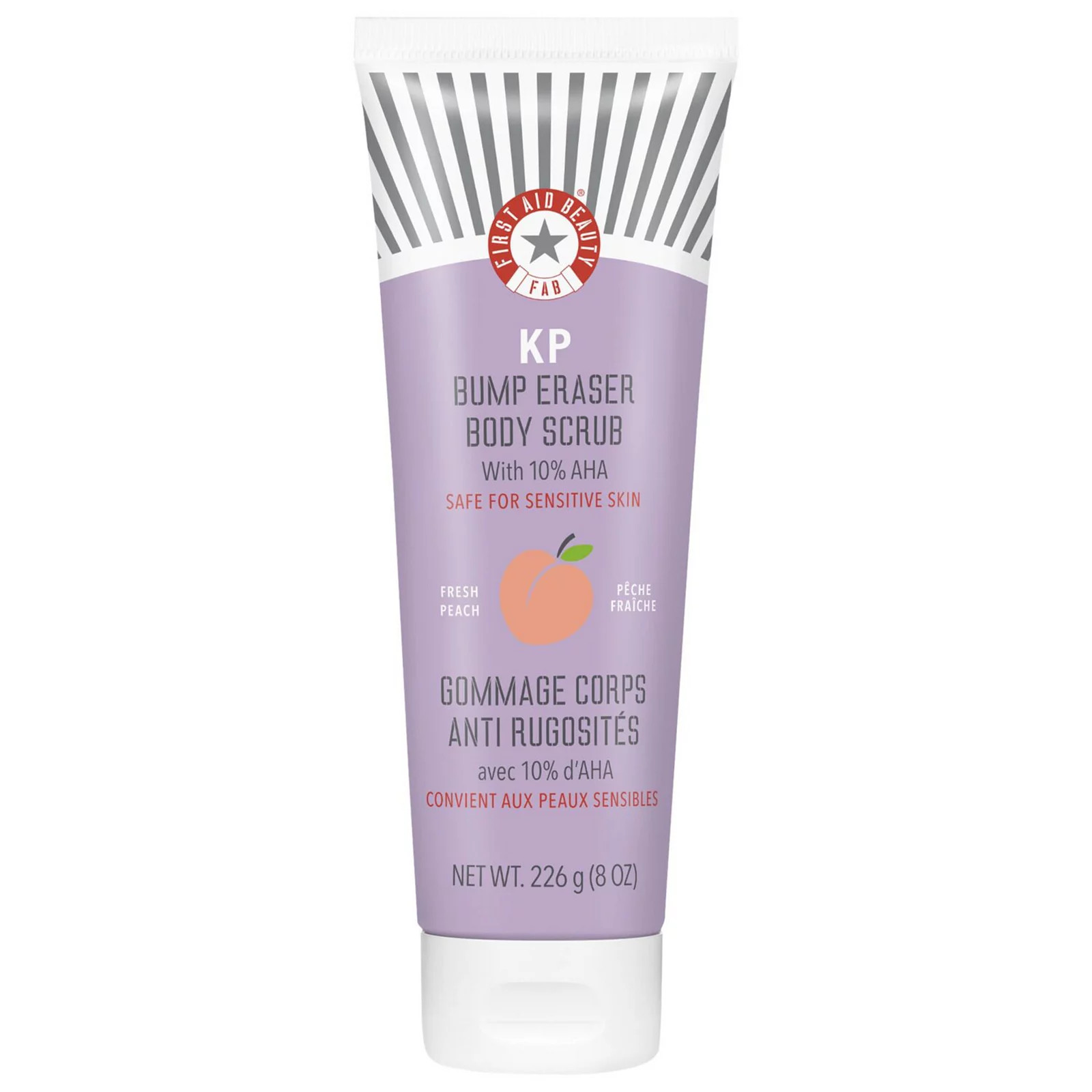 First Aid Beauty Mini KP Bump Eraser Body Scrub with 10% AHA Body Exfoliant for Keratosis Pilaris, Size: 8 FL Oz, Pink | Kohl's