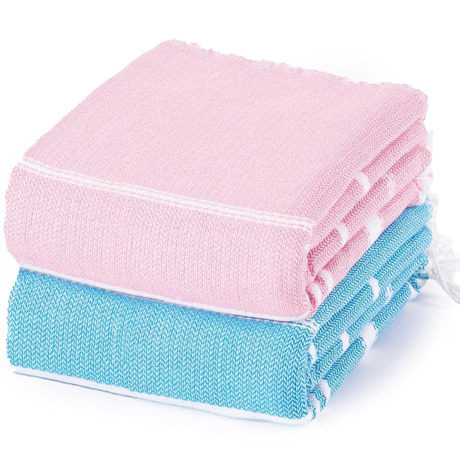Thin Turkish Beach Towel Lightweight Quick Dry Absorbent Cotton Bathroom Bath Pool Swim Towels Ex... | Amazon (US)