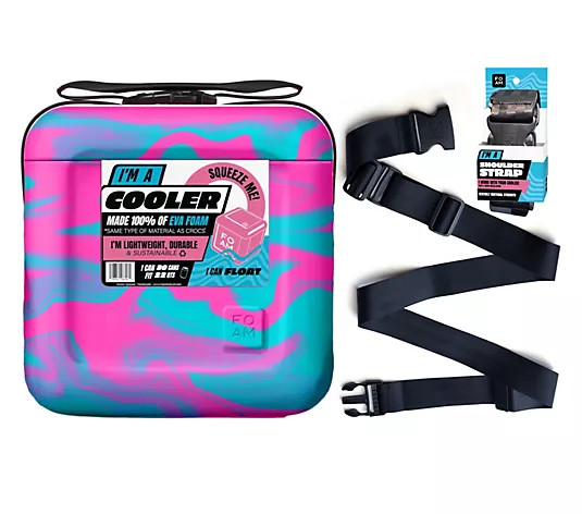 Make Your Selection: FOAM Portable EVA 30 Can Light-Weight Cooler Shoulder Strap | QVC