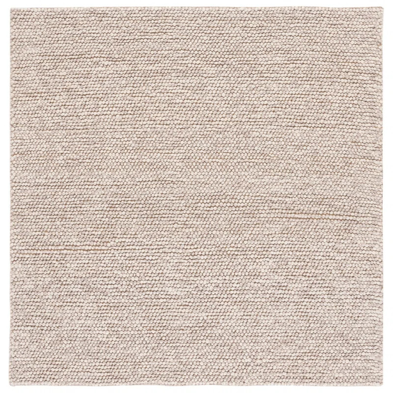 Elle Handmade Flatweave Beige Rug | Wayfair North America