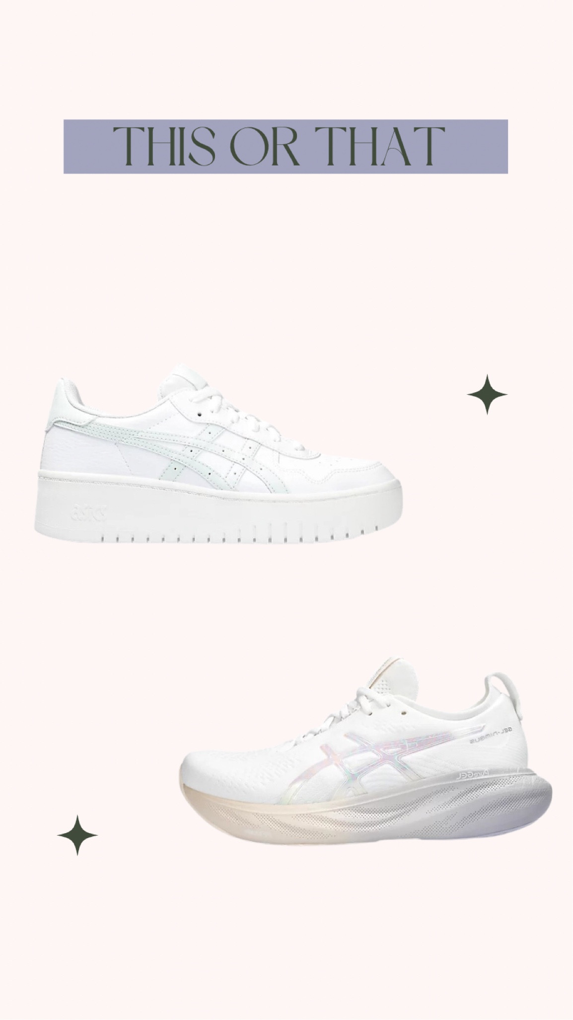 This or that Asics! 

#LTKshoecrush #LTKfitness #LTKSale