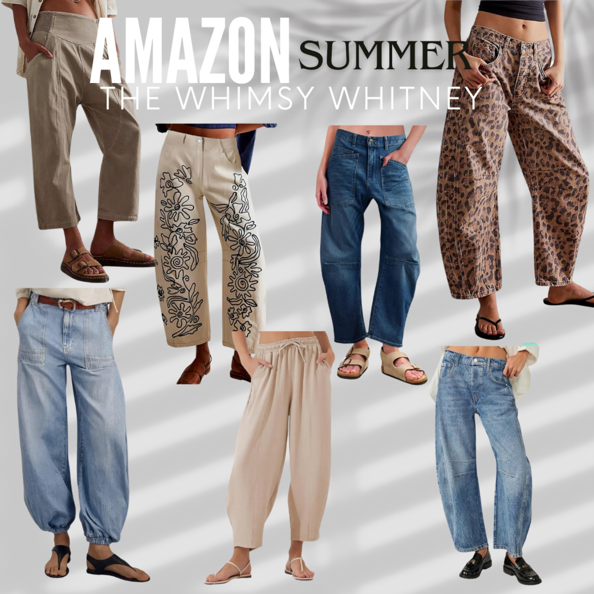 Barrel jeans and pants


#LTKHome #LTKStyleTip #LTKFindsUnder50